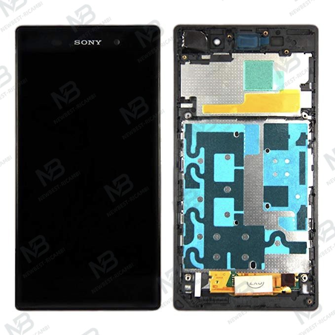 Sony Xperia Z1 L39h C6902 C6903 C6906 Touch+Lcd+Support Lcd Black