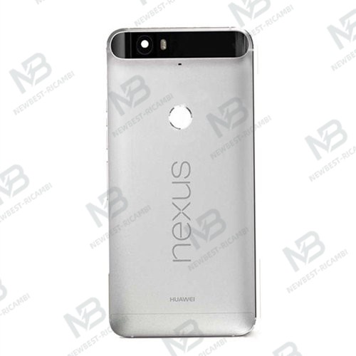 huawei nexus 6p back cover+camera glass silver