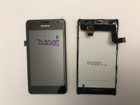 sony xperia e1 d2004 d2005 touch+lcd+frame black