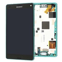 sony xperia z3 compact d5803 touch+lcd+frame green original