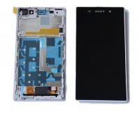 Sony Xperia Z1 L39h C6902 C6903 C6906 Touch+Lcd+Support Lcd White