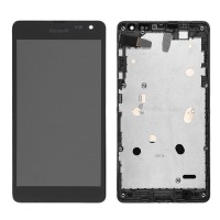 nokia lumia 535 2c touch+lcd+frame black