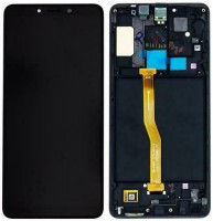 Samsung A9 2018 A920f Touch+Lcd+Frame Black Service Pack