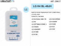 NEWTOP BC00 PREMIUM BATTERY COMPATIBILE LG K4 BL-49JH