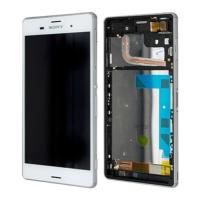 Sony Xperia Z3 D6603 D6643 D6616 touch+lcd+frame white