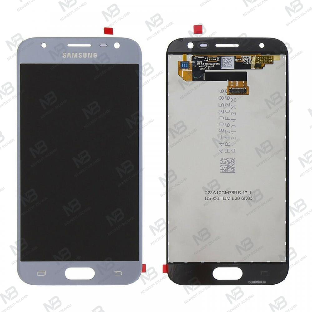 Samsung Galaxy j3 2017 j330f Touch+Lcd Silver Rigenerati