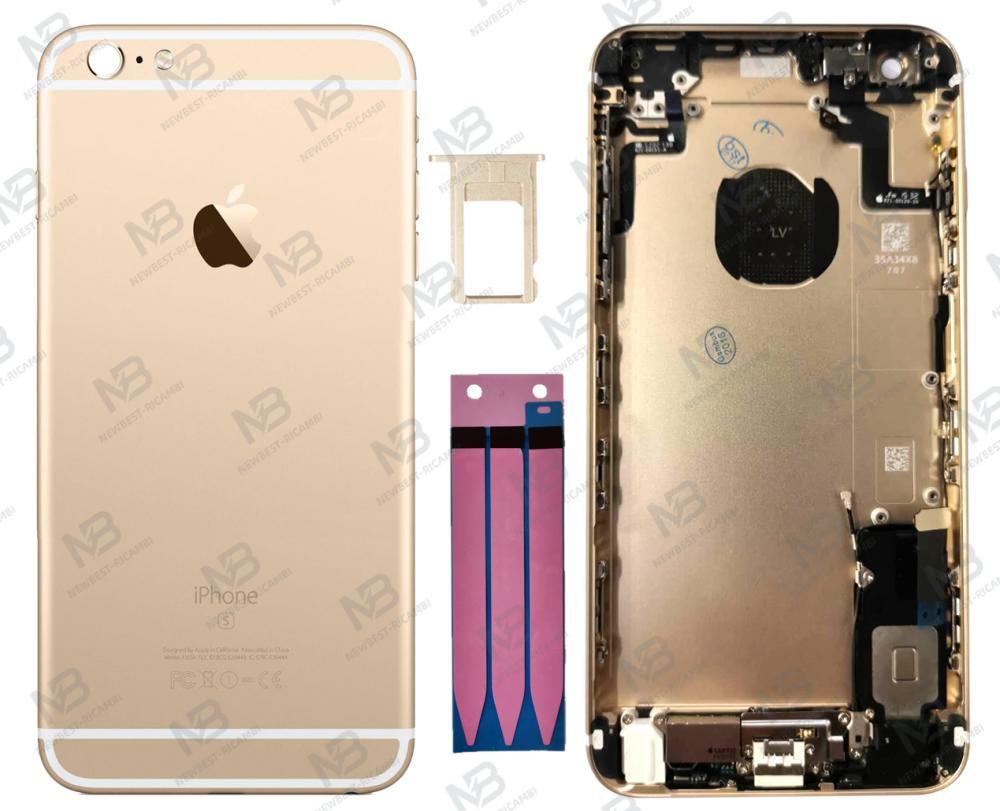 iphone 6s plus back cover full gold