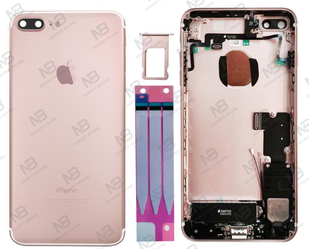 iphone 7 plus back cover full pink