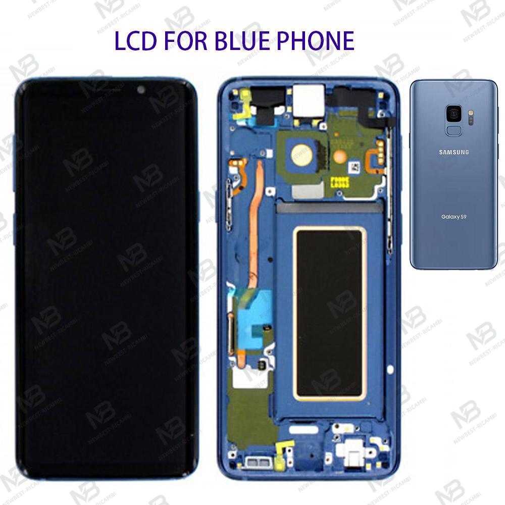 Samsung Galaxy S9 Plus G965f Touch+Lcd+Frame Blue Service Pack