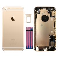 iphone 6s plus back cover full gold