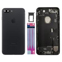 iphone 7 plus back cover full black