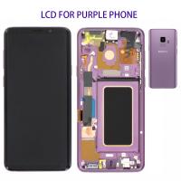 Samsung Galaxy S9 Plus G965f Touch+Lcd+Frame Purple Original Service Pack