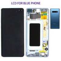 Samsung Galaxy S10 Plus G975f Touch+Lcd+Frame Blue Service Pack