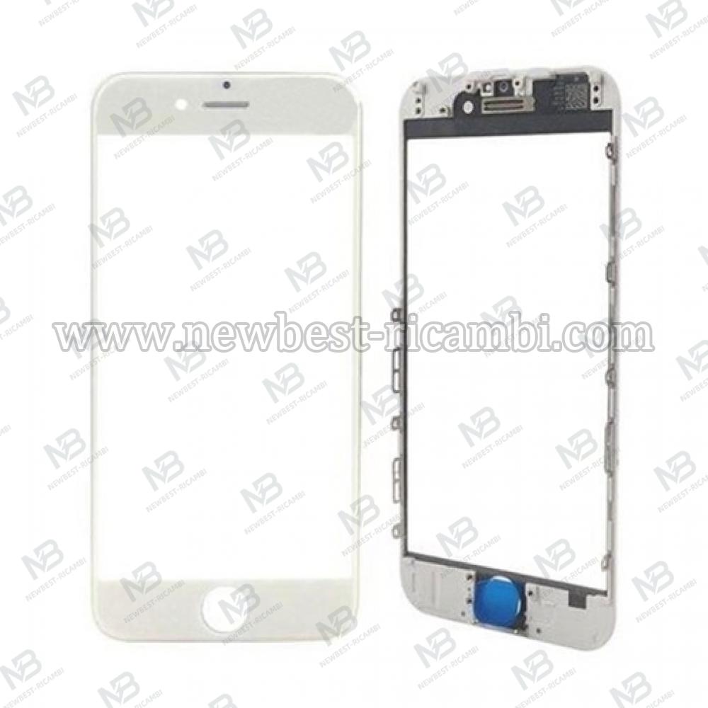iphone 6g glass+frame white