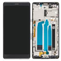 sony xperia l3 touch+lcd+frame black original