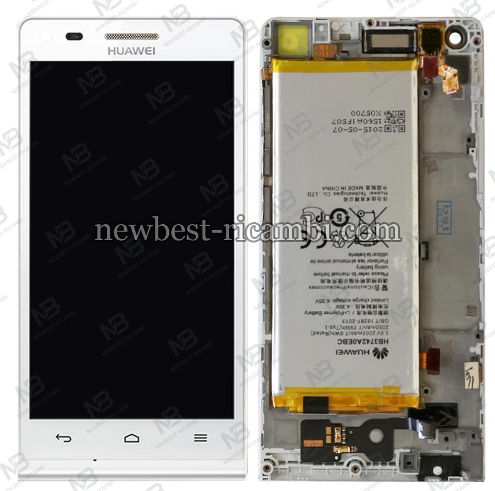 Huawei G6 4G Touch+Lcd+Frame White Original