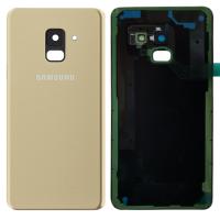 samsung galaxy a8 2018 a530 back cover gold AAA