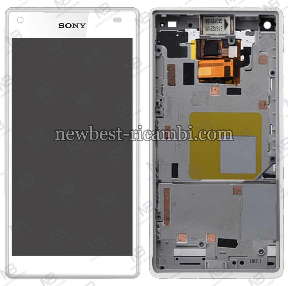 Sony Xperia Z5 Compact Mini E580 touch+lcd+frame white original