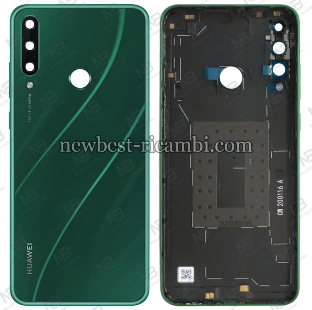 huawei y6p back cover green