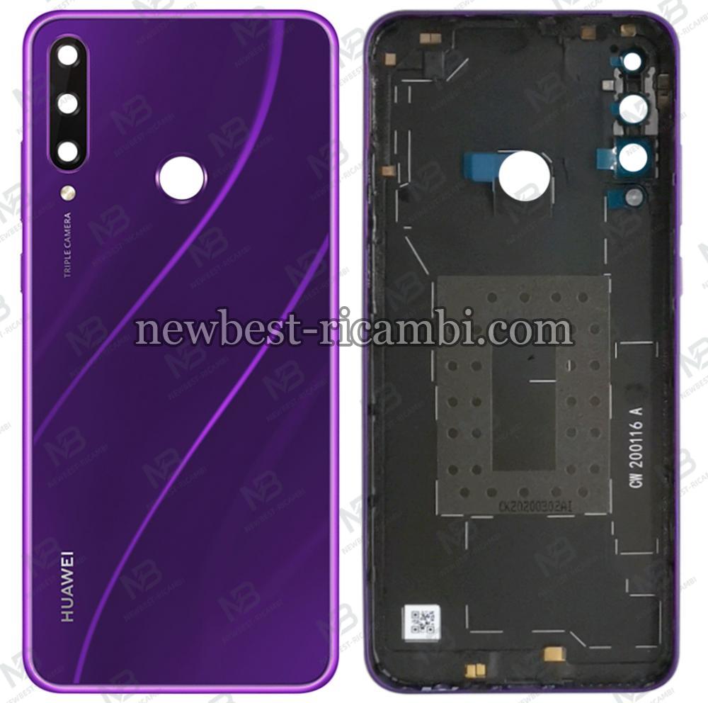 huawei y6p back cover purple