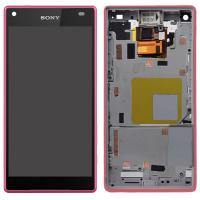 Sony Xperia Z5 Compact Mini E5803 touch+lcd+frame red original