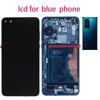 Huawei P40 Touch+Lcd+Frame Battery Blue Service Pack