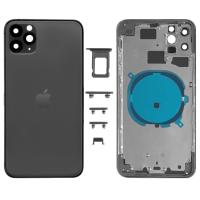 iPhone 11 pro back cover with frame black OEM