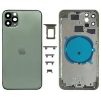 iPhone 11 pro max back cover with frame green OEM