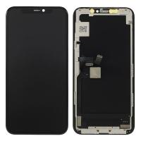 iPhone 11 pro max touch+lcd+frame black OLED（soft)