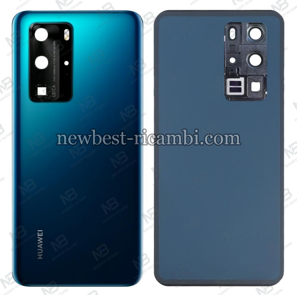 huawei p40 pro back cover blue AAA