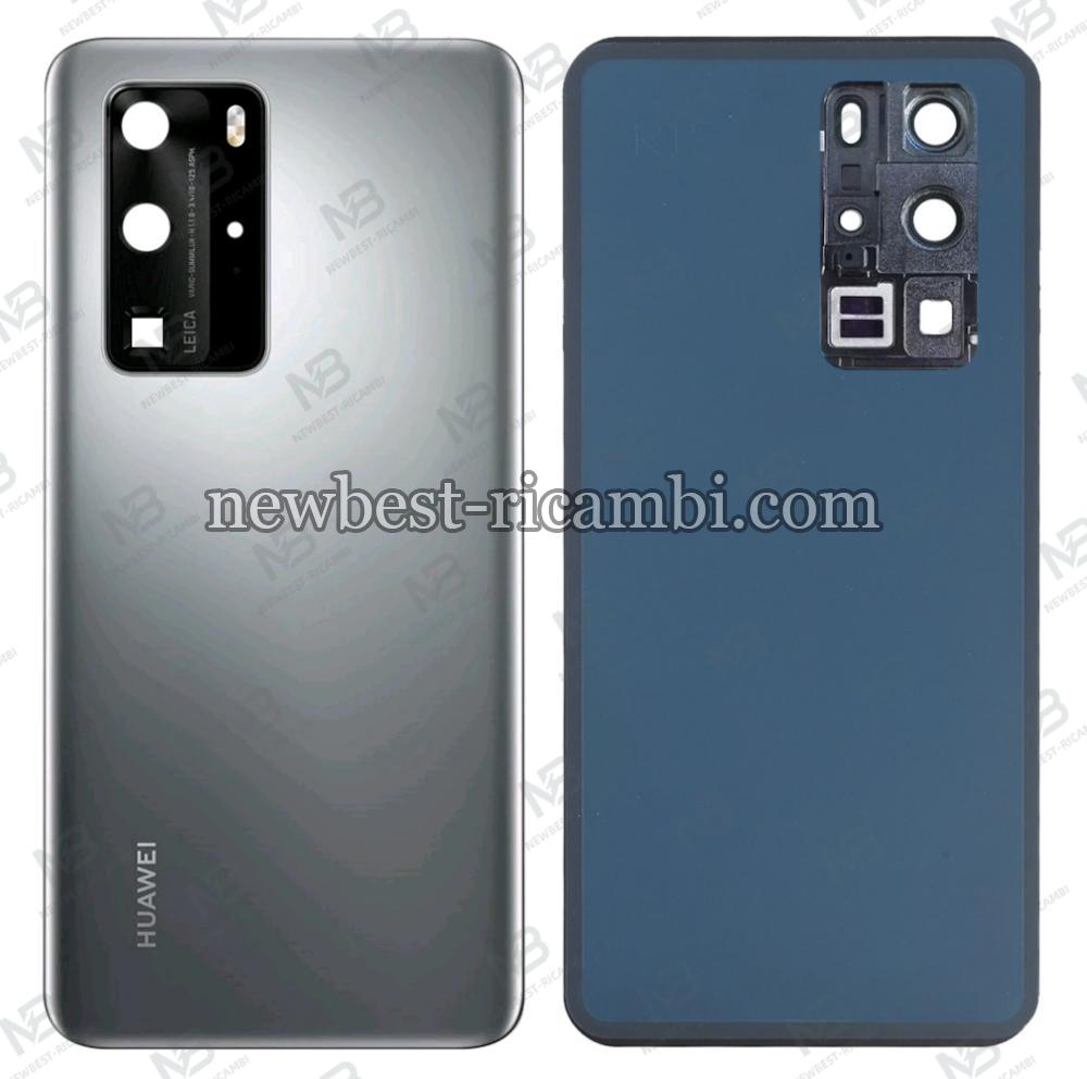 huawei p40 pro back cover silver AAA