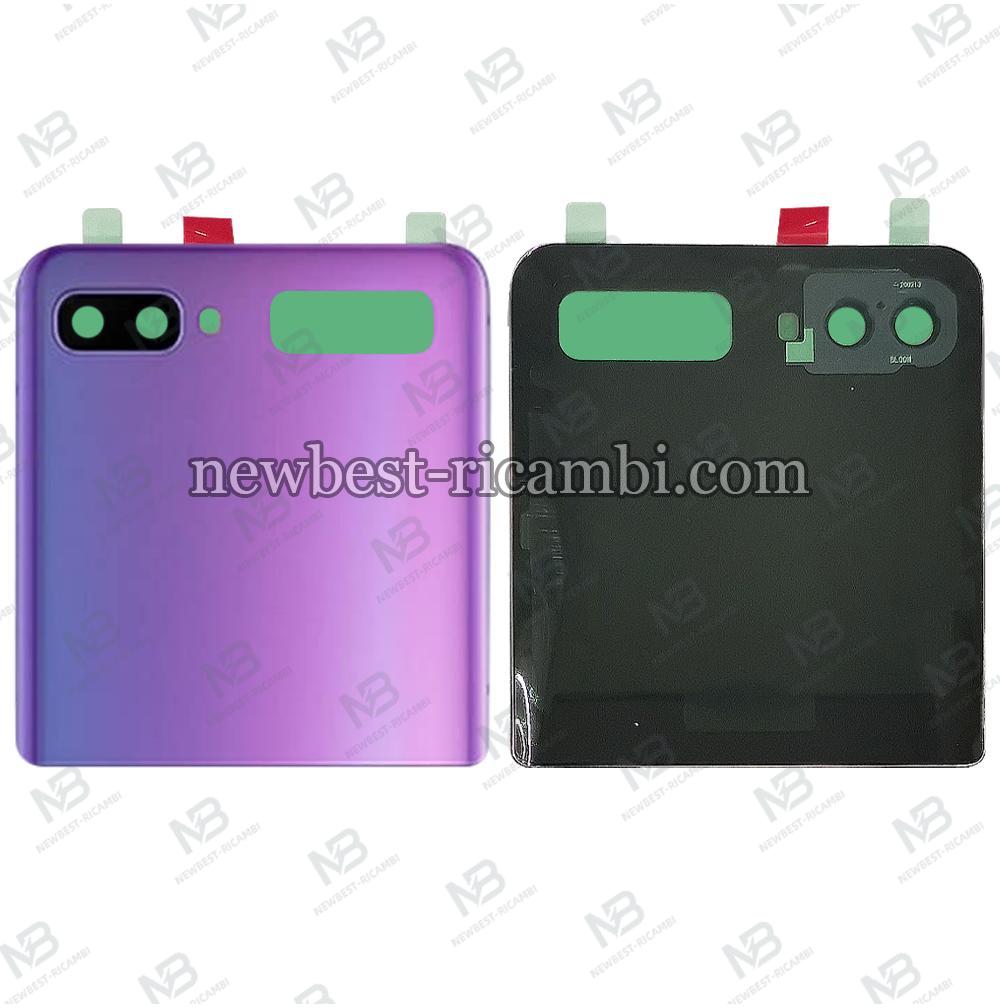 Samsung Galaxy Z Flip F700 back cover up violet