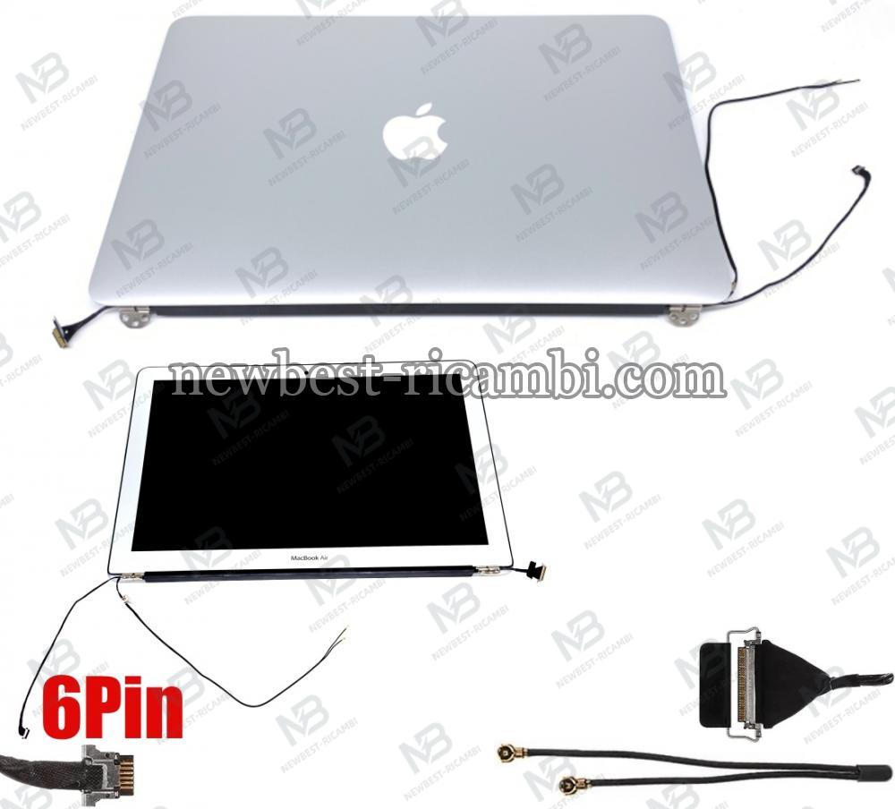 MacBook Air 13,3" A1369 / A1466  2012 (Flex Camera 6 Pin) Lcd+Frame Full Silver