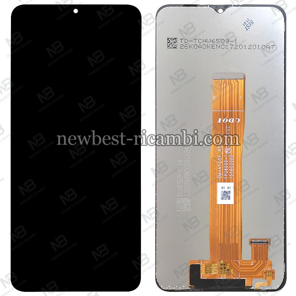 Samsung galaxy A12 A125 / A127  Touch + Lcd Black Original Service Pack