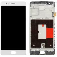 1+3/one plus 3/3T touch+lcd+frame white