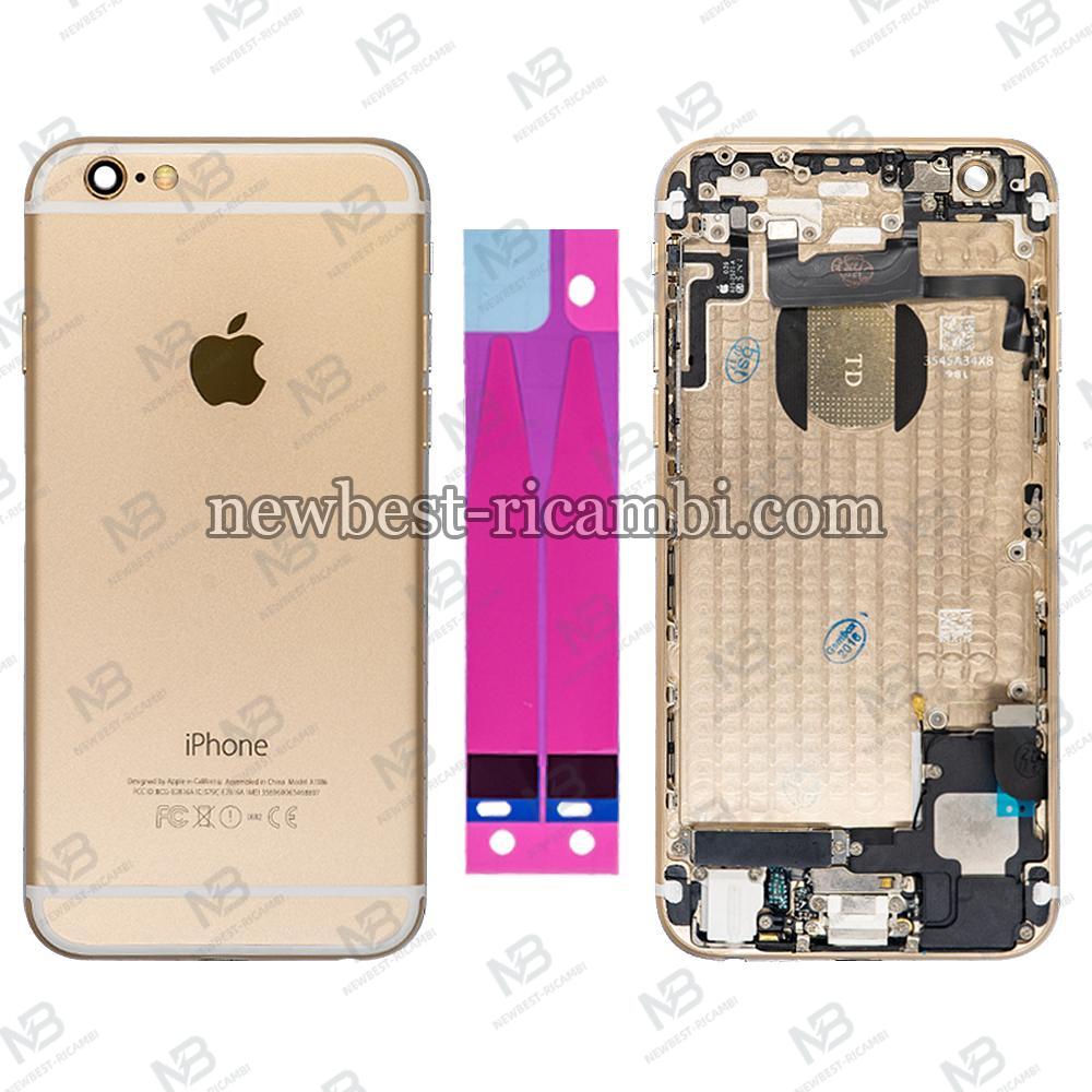 iphone 6g back cover full gold