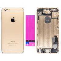 iphone 6 plus back cover full gold