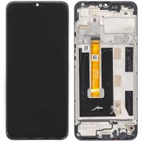 Oppo A15 Touch+Lcd+Frame Black Original