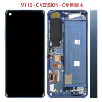 Xiaomi Mi 10 5G M2001J2G Touch+Lcd+Frame Grey C Version Original Service Pack
