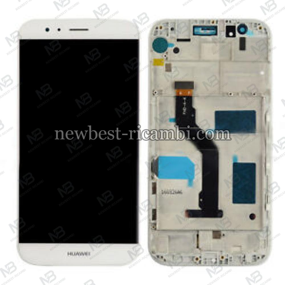 huawei ascend g8 touch+lcd frame white original