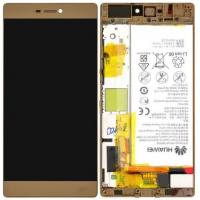 Huawei P8 touch+lcd+frame gold original
