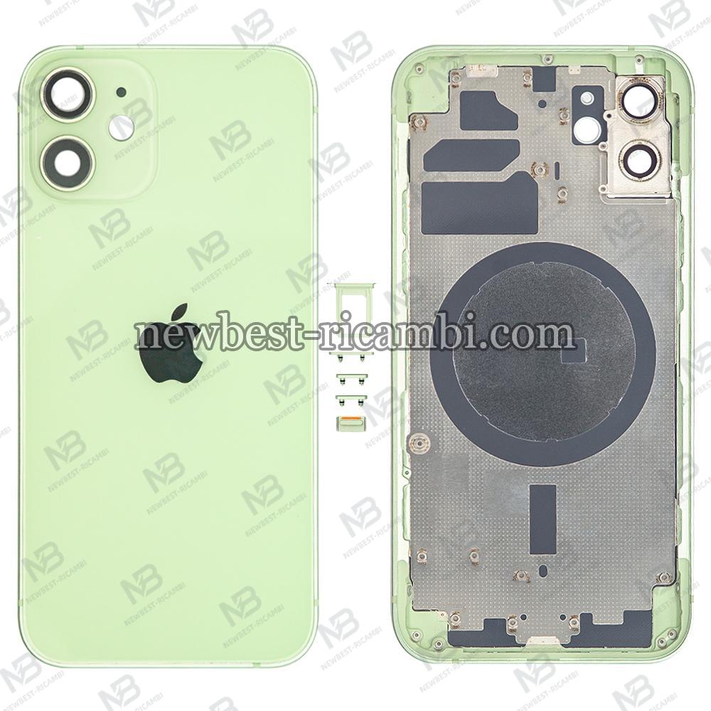 iPhone 12 back cover with frame green OEM