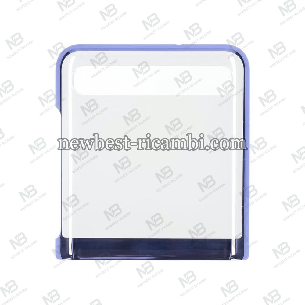 Samsung Galaxy Z Flip F700 Inbox Haupt Cover Abdeckung V4 Mirror Purple
