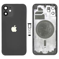 iPhone 12 back cover with frame black OEM