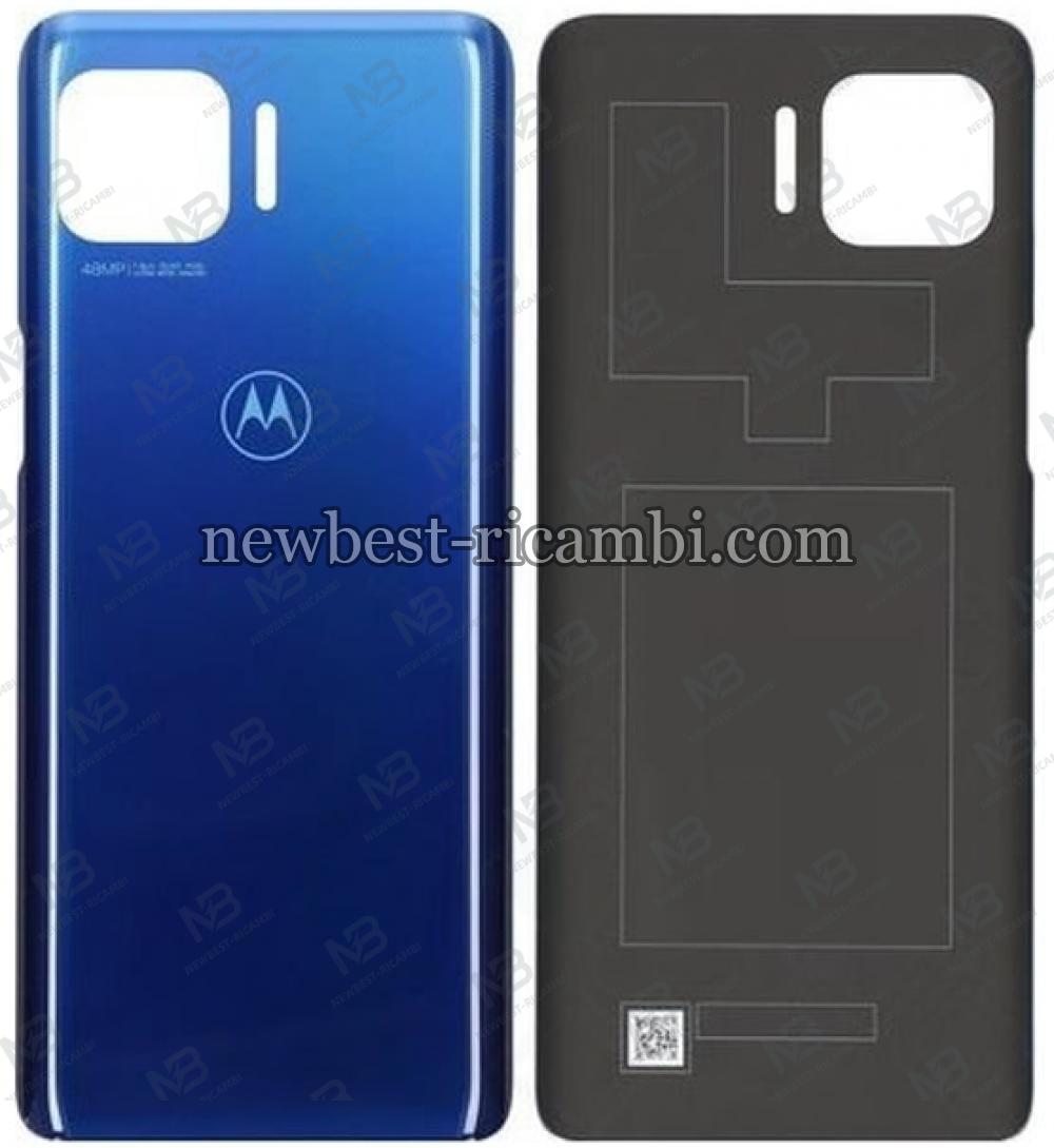 Motorola Moto G 5G Plus XT2075 back cover blue original
