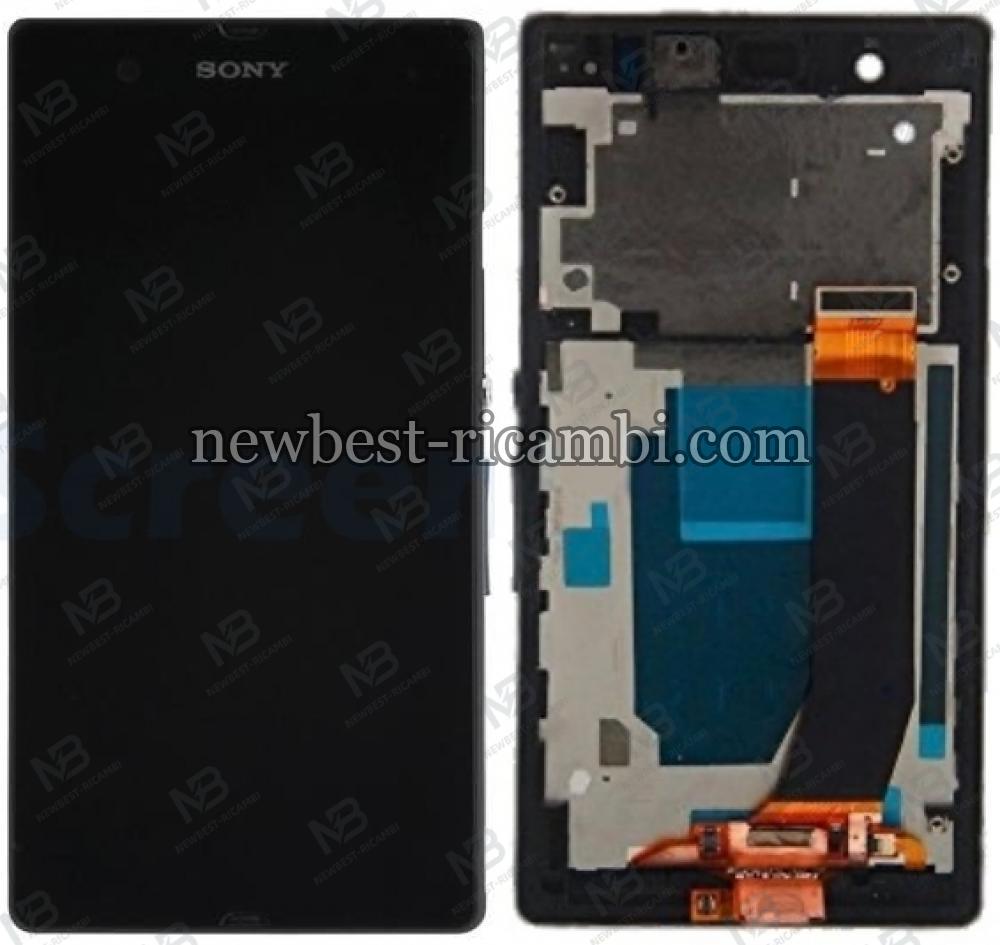 Sony Xperia Z Lt36i L36h C6603 C6602 Touch+Lcd+Frame Black