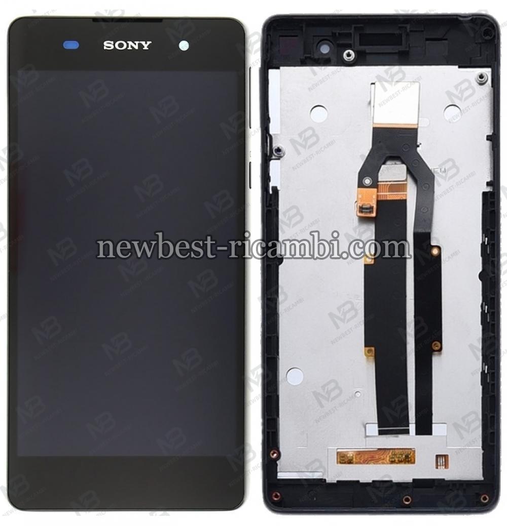 Sony Xperia E5 F3311 Touch+Lcd+Frame Black