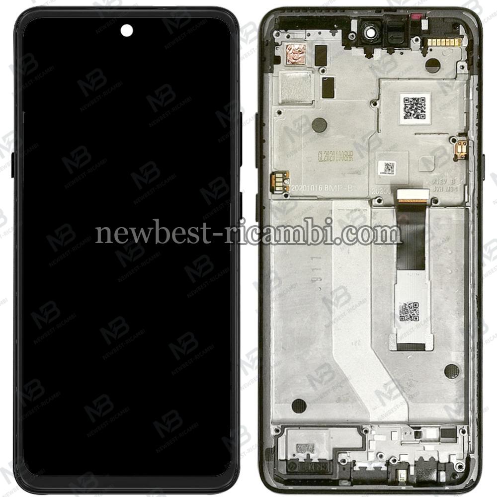 Motorola Moto G 5G XT2113-3 Touch+Lcd+Frame Black