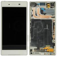 Sony Xperia Z5 E6603 E6653 touch+lcd+frame white original