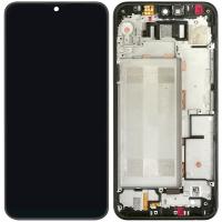 LG Q60 LM-X525EAW Touch+lcd+Frame black